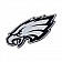 Fan Mat Emblem - NFL Philadelphia Eagles Logo Metal - 21386