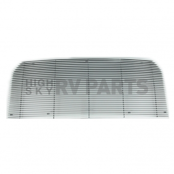 Paramount Automotive Grille Insert - Polished Aluminum Horizontal Bar - 380311
