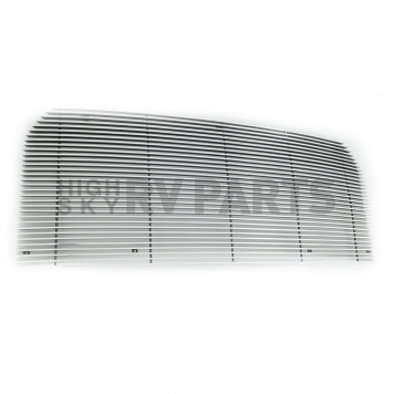 Paramount Automotive Grille Insert - Polished Aluminum Horizontal Bar - 380311-1