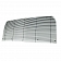 Paramount Automotive Grille Insert - Polished Aluminum Horizontal Bar - 380311