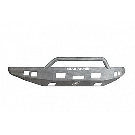 Road Armor Bumper Stealth Pre-Runner 1-Piece Design Steel Natural - 614R4Z