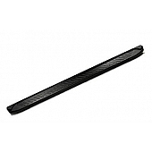 Romik USA Running Board Black Powder Coated Aluminum Stationary - 61344419