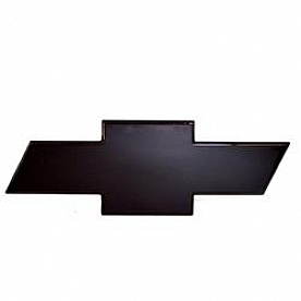 All Sales Emblem - Chevrolet Bow-Tie Black Aluminum - 96091K