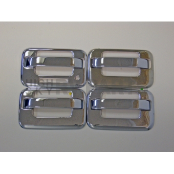 TFP (International Trim) Exterior Door Handle Cover - Silver Stainless Steel - 407KE-1