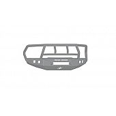 Road Armor Bumper Stealth Titan II 1-Piece Design Steel Natural - 4151F2ZNW