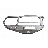 Road Armor Bumper Stealth Lonestar 1-Piece Design Steel Natural - 408R5ZNW