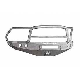 Road Armor Bumper Stealth Lonestar 1-Piece Design Steel Natural - 408R5ZNW