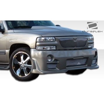 DuraFlex Bumper Cover Plain  Platinum Fiberglass - 100016-1