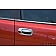 Putco Exterior Door Handle Cover - Silver ABS Plastic Chrome Plated - 402128
