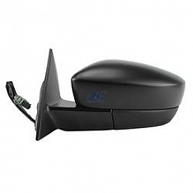 K-Source Exterior Mirror Electric OEM Black Single - 72528V