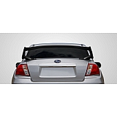 Extreme Dimensions Spoiler - Wing Trunk Lid Gloss Carbon Fiber Black - 108957