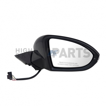 K-Source Exterior Mirror Electric OEM Black Single - 72537V