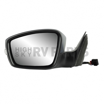 K-Source Exterior Mirror Electric OEM Black Single - 72548V