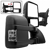 Xtune Exterior Towing Mirror Electric Rectangular Set Of 2 - 9935466