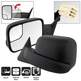 Xtune Exterior Towing Mirror Manual OEM Set Of 2 - 9935640