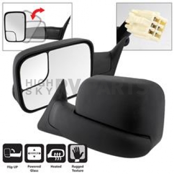Xtune Exterior Towing Mirror Manual OEM Set Of 2 - 9935640