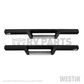 Westin Automotive Nerf Bar 3 Inch Black Powder Coated Stainless Steel - 56133152-2
