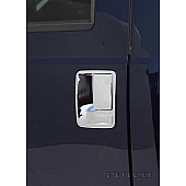 Putco Exterior Door Handle Cover - Silver ABS Plastic Chrome Plated - 401213