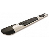 Iron Cross Running Board Polished Steel Stationary - 9280