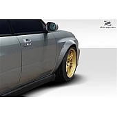 Extreme Dimensions Fender Flare - Black Fiberglass Reinforced Plastic Matte Set Of 4 - 112783