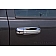 Putco Exterior Door Handle Cover - Silver ABS Plastic Chrome Plated - 402015