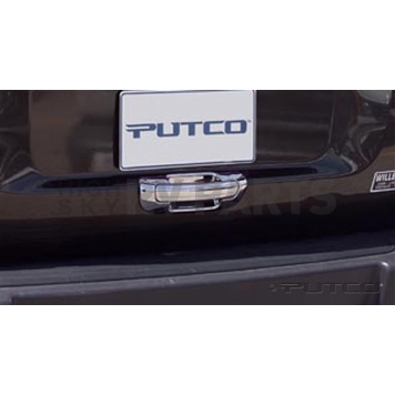 Putco Exterior Door Handle Cover - Silver ABS Plastic Chrome Plated - 402015-1