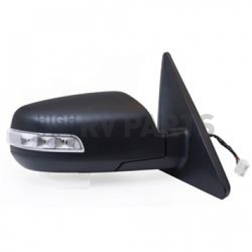 K-Source Exterior Mirror Electric OEM Black Single - 75021K
