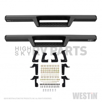 Westin Automotive Nerf Bar 3 Inch Black Powder Coated Steel - 5614055-3