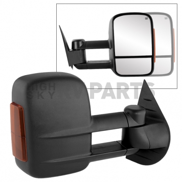 Xtune Exterior Towing Mirror Manual Rectangular Single - 9933059