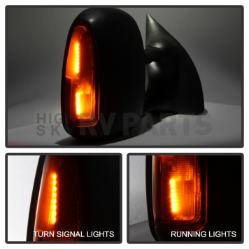 Xtune Exterior Towing Mirror Manual Rectangular Single - 9933073-3