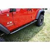 Rugged Ridge Nerf Bar 3 Inch Black Gloss Powder Coated Steel - 1159006