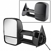 Xtune Exterior Towing Mirror Manual Rectangular Single - 9924934