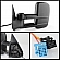 Xtune Exterior Towing Mirror Manual Rectangular Single - 9924934
