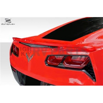 Extreme Dimensions Spoiler - Matte Fiberglass Reinforced Plastic Black - 112714