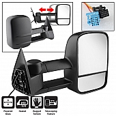 Xtune Exterior Towing Mirror Manual Rectangular Single - 9924941