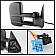 Xtune Exterior Towing Mirror Manual Rectangular Single - 9924941