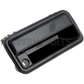 Help! By Dorman Exterior Door Handle - Plastic Black Single - 77073-2