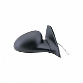 K-Source Exterior Mirror Electric OEM Black Single - 61517F
