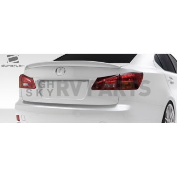 Extreme Dimensions Spoiler - Wing Trunk Lid Matte Fiberglass Black - 108675-4