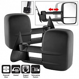Xtune Exterior Towing Mirror Manual OEM Set Of 2 - 9935619