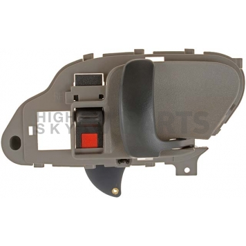 Help! By Dorman Interior Door Handle - Paddle Metal Gray Single - 77186CD
