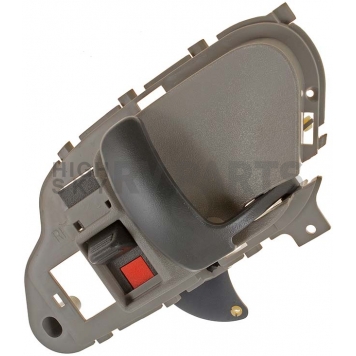 Help! By Dorman Interior Door Handle - Paddle Metal Gray Single - 77186CD-2