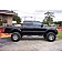 N-Fab Nerf Bar - Truck Wheel to Wheel Black Gloss Powder Coated Steel Round - T0277CC
