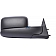 K-Source Exterior Towing Mirror Manual OEM Single - 60177C