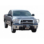 Mile Marker Grille Guard - 2-1/2 Inch Polished Steel - 5034754C
