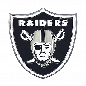 Fan Mat Emblem - NFL Oakland Raiders Metal - 22596