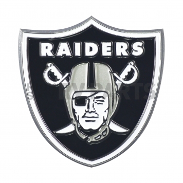 Fan Mat Emblem - NFL Oakland Raiders Metal - 22596