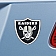 Fan Mat Emblem - NFL Oakland Raiders Metal - 22596