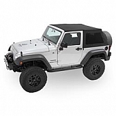 Pavements Ends Soft Top - Black Diamond Fastback Top Diamond Point Fabric - 5684435
