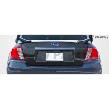 Extreme Dimensions Trunk Lid - Gloss Carbon Fiber Clear - 106832-1